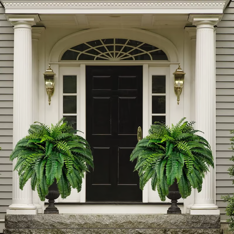 🌿 UV Resistant Lifelike Artificial Boston Fern